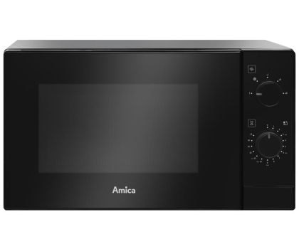 Kuchenka mikrofalowa AMICA AMMF20M1B 700W 20L MultiWave System Czarny